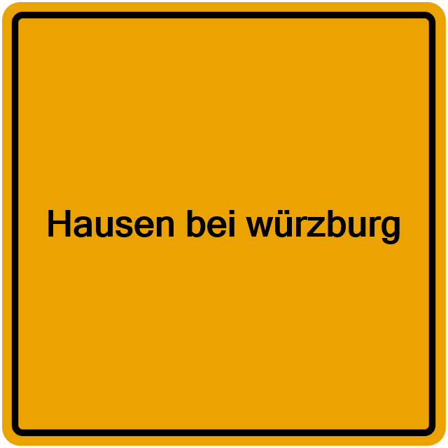 Einwohnermeldeamt24 Hausen bei würzburg